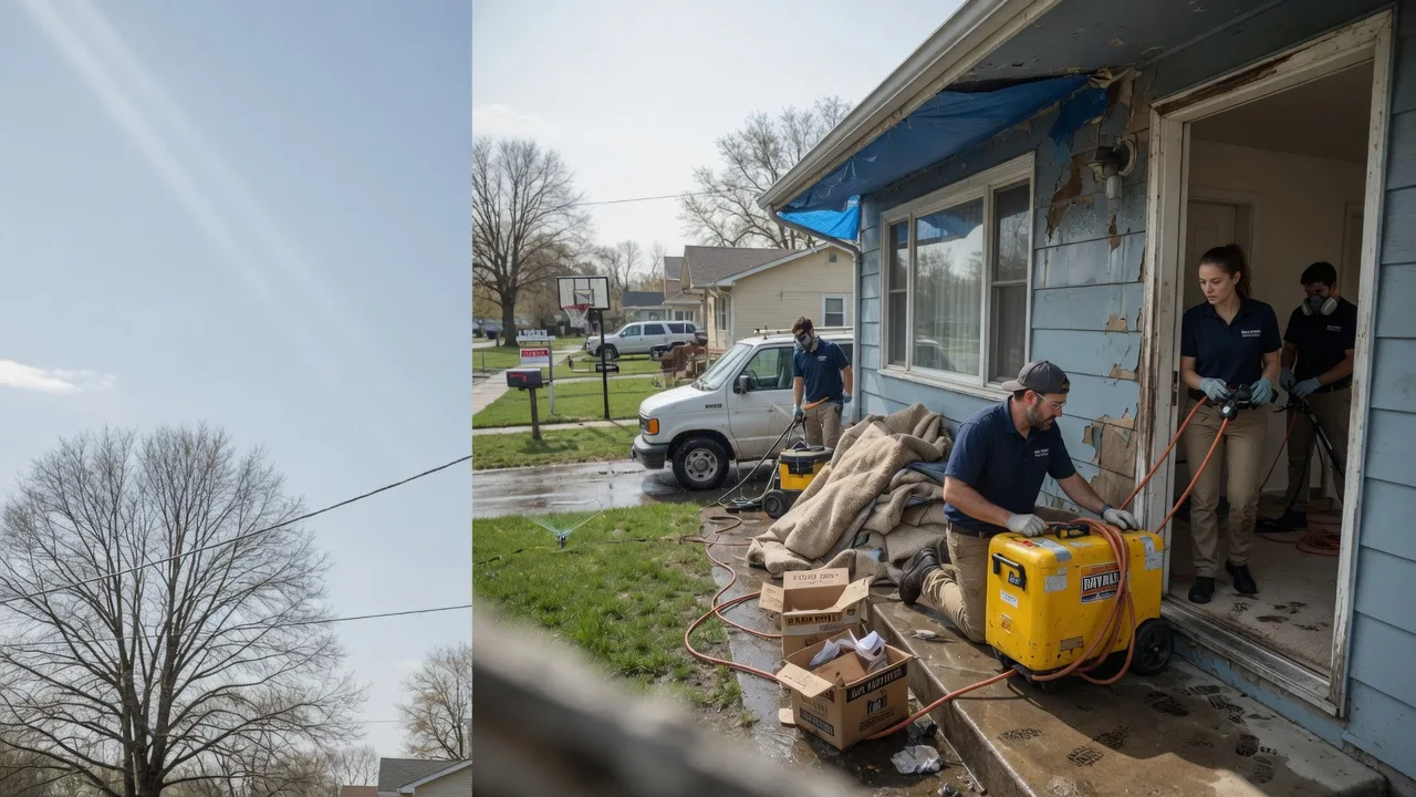 Basement Flood Cleanup in Waukesha, WI near me